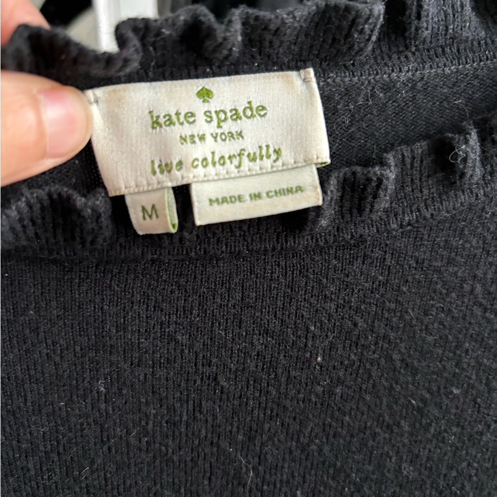 Kate Spade Ruffle Neck Sweater - Picture 2 of 3